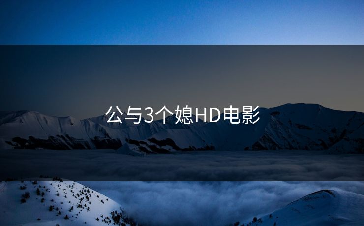 公与3个媳HD电影